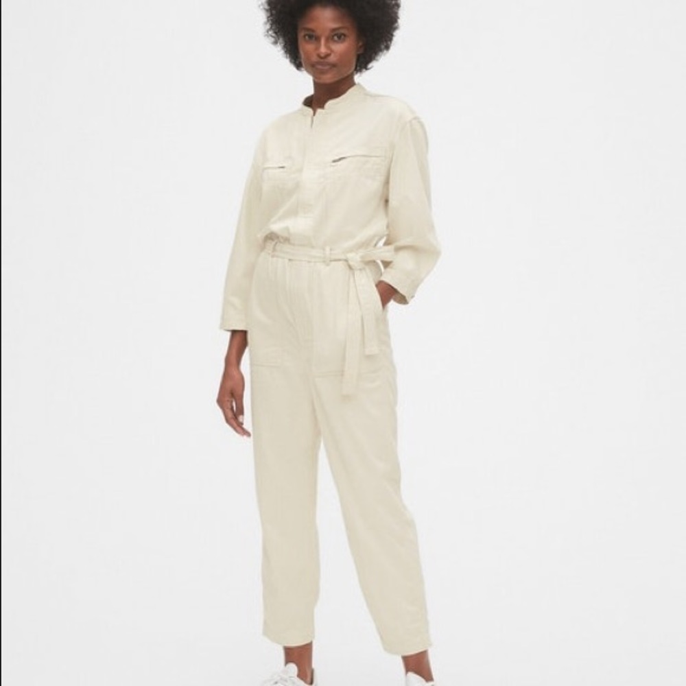 Collarless Gap Boilersuit